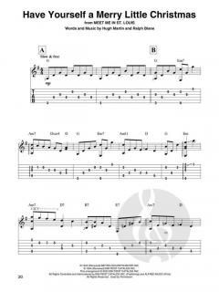 Christmas Songs for Solo Fingerstyle Guitar 