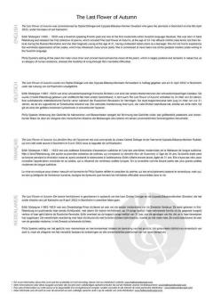 The Last Flower of Autumn von Philip Sparke 