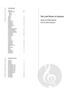 The Last Flower of Autumn von Philip Sparke 