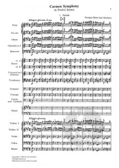Carmen Symphony von Georges Bizet 