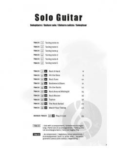 10 Rock & Blues Solos for Guitar von Ed Wennink 