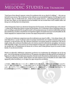 Melodic Studies for Trombone 