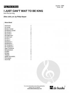 I Just Can't Wait To Be King von Elton John 