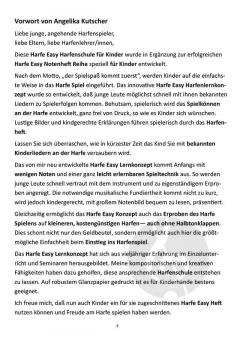 Die Harfe: Easy Harfenschule für Kinder 1 