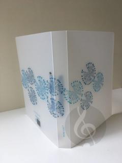 Hard folder Hidden Music, blau  