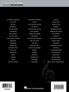 The New Decade Series: Songs of the 2010s 