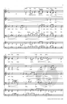 I Shall Not Live in Vain 