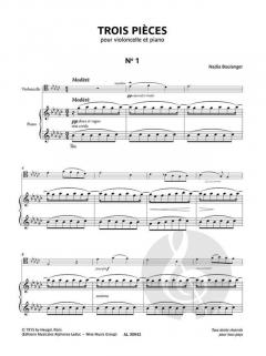 3 pièces von Nadia Boulanger 