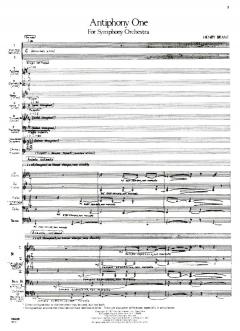 Antiphony One von Henry Brant 