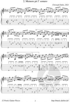 12 poetische Gitarrenstücke (Download) 