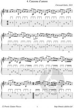 12 poetische Gitarrenstücke (Download) 