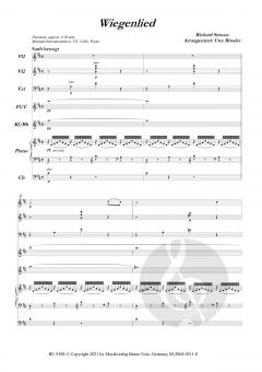 Wiegenlied von Richard Strauss 