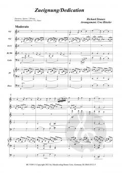 Zueignung von Richard Strauss 