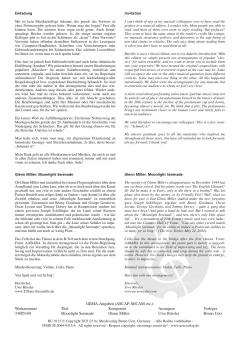 Moonlight-Serenade von Glenn Miller 