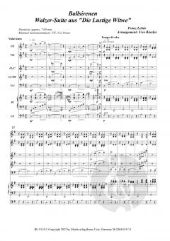 Ballsirenen von Franz Lehár 