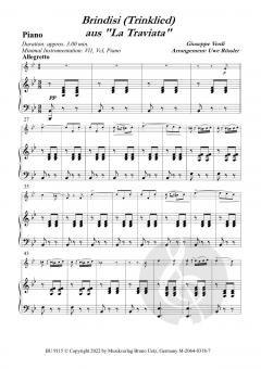 Brindisi von Giuseppe Verdi 