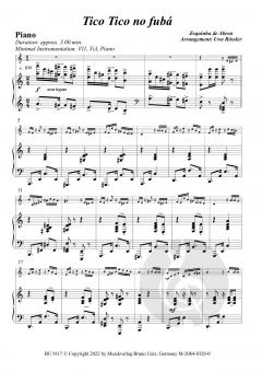 Tico-Tico von Zequinha Abreu 