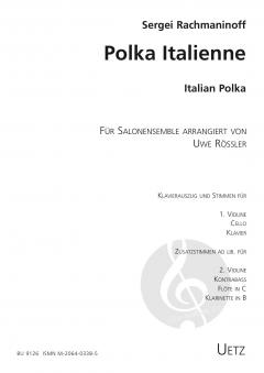 Polka italienne von Sergei Rachmaninoff 
