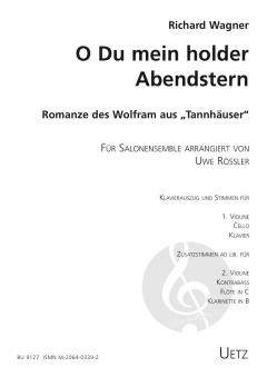 Holder Abendstern von Richard Wagner 