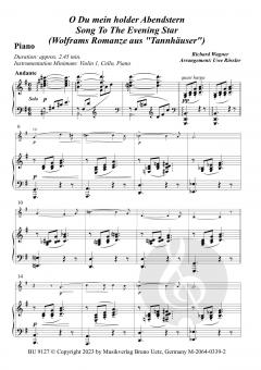Holder Abendstern von Richard Wagner 