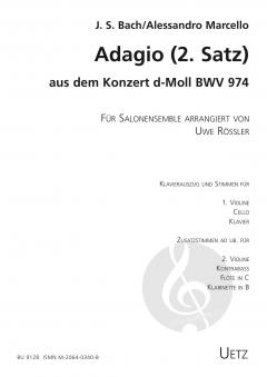 Adagio von Johann Sebastian Bach 