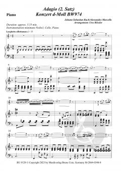 Adagio von Johann Sebastian Bach 