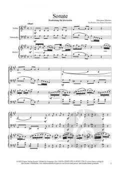 Sonate in A-Dur von Marianna Martines 