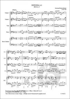 Sinfonia a 4 HH.30 n. 9 