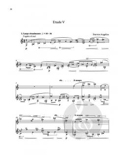 Concert Etudes von Stavros Angelou 