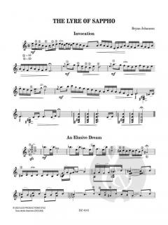 The Lyre of Sappho von Bryan Johanson 