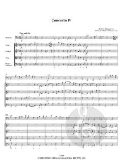 Concerto 4 in Bb von Henry Hargrave 