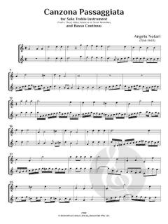 Canzona Passaggiata von Angelo Notari 