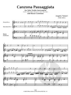 Canzona Passaggiata von Angelo Notari 