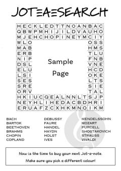 Jot-A-Note - Blue von Beverley Sizer 