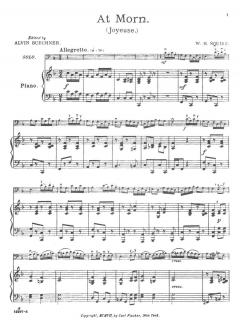 At Morn (Joyeuse) von William Henry Squire 