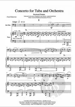 Concerto für Tuba und Orchester im Alle Noten Shop kaufen