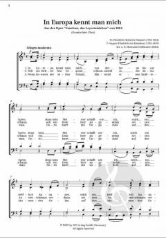 Fanchon-Lieder von Friedrich Heinrich Himmel 