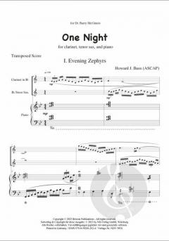 One Night von Howard J. Buss 