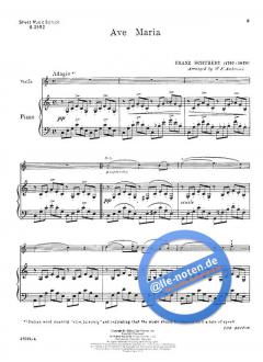 Ave Maria von Franz Schubert 