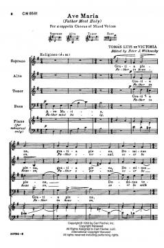 Ave Maria (Tomas Luis de Victoria) 