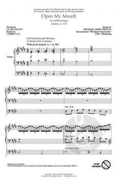 Open My Mouth von Michael John Trotta 