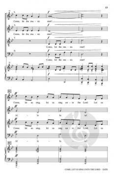 Come, Let Us Sing Unto the Lord 