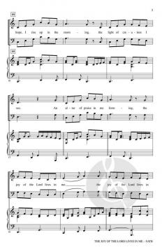 The Joy of the Lord Lives in Me 