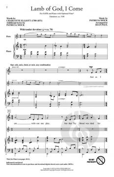 Lamb Of God, I Come von Patricia Mock 