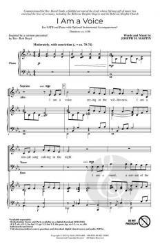 I Am a Voice von Joseph M. Martin 