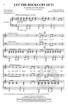 Let the Rocks Cry Out! 