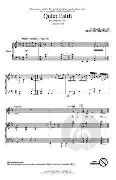 Quiet Faith von Heather Sorenson 