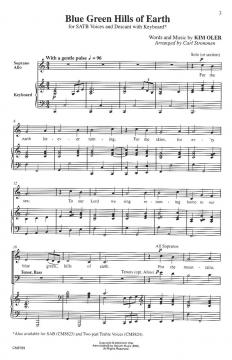 Blue Green Hills Of Earth (Kim Oler) 