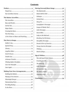 How to Play the Button Accordion & Song Book 