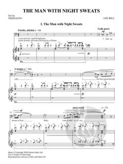 The Man With Night Sweats von Iain Bell 